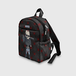 Детский рюкзак Панк-скелет с битой, цвет: 3D-принт — фото 2