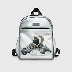Детский рюкзак Хоккейные коньки, цвет: 3D-принт