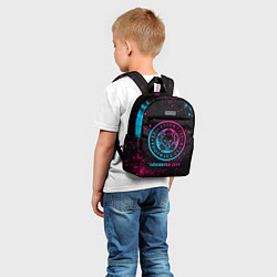 Детский рюкзак Leicester City - neon gradient, цвет: 3D-принт — фото 2