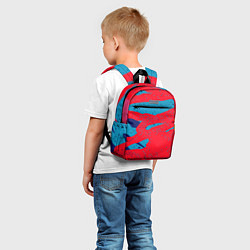 Детский рюкзак Красочные пятна, цвет: 3D-принт — фото 2