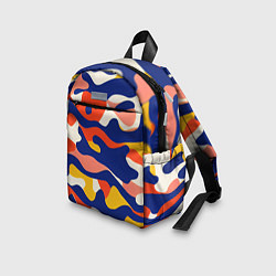 Детский рюкзак Камуфляж нестандартной расцветки, цвет: 3D-принт — фото 2