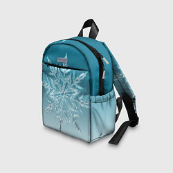 Детский рюкзак Резная снежинка, цвет: 3D-принт — фото 2