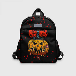 Детский рюкзак Кровавая тыква Хэллоуин, цвет: 3D-принт