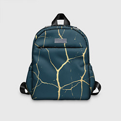 Детский рюкзак Золотые линии, цвет: 3D-принт