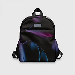 Детский рюкзак Абстрактные фиолетовые волны