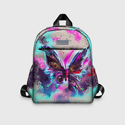 Детский рюкзак Бабочка в стиле стимпанк, цвет: 3D-принт