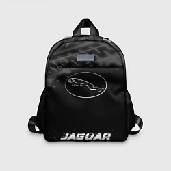Детский рюкзак Jaguar speed шины на темном: символ, надпись, цвет: 3D-принт