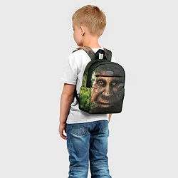 Детский рюкзак Дерево с лицом мем Мудрое дерево, цвет: 3D-принт — фото 2