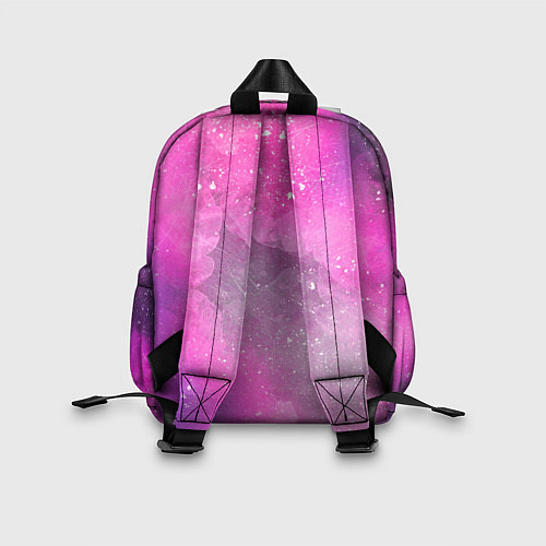 Детский рюкзак Розово-сиреневый дым / 3D-принт – фото 2