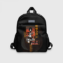 Детский рюкзак Attack on Titan Mikasa Ackerman, цвет: 3D-принт