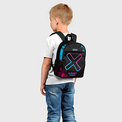 Детский рюкзак A Silent Voice - neon gradient, цвет: 3D-принт — фото 2