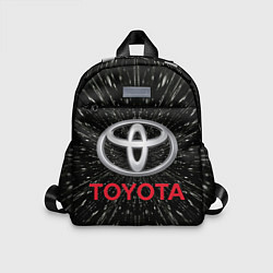 Детский рюкзак Тойота, эмблема, автомобильная тема, цвет: 3D-принт