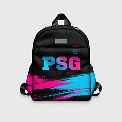 Детский рюкзак PSG - neon gradient: символ сверху