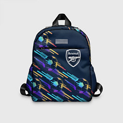 Детский рюкзак Arsenal градиентные мячи, цвет: 3D-принт