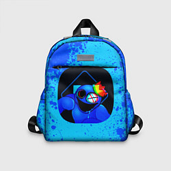 Детский рюкзак Радужные друзья: Синий глитч