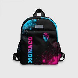 Детский рюкзак Monaco - neon gradient: надпись, символ, цвет: 3D-принт