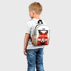 Детский рюкзак Пламенный лис, цвет: 3D-принт — фото 2