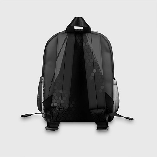 Детский рюкзак Gears of War glitch на темном фоне: символ, надпис / 3D-принт – фото 2