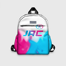 Детский рюкзак JAC neon gradient style: символ сверху, цвет: 3D-принт