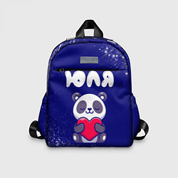 Детский рюкзак Юля панда с сердечком