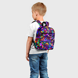 Детский рюкзак Цветомузыка, цвет: 3D-принт — фото 2