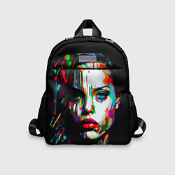Детский рюкзак Анджелина Джоли - поп-арт