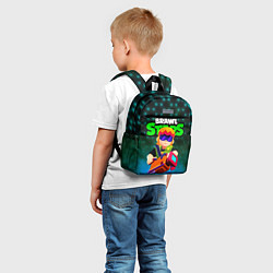 Детский рюкзак Бастер бравл старс, цвет: 3D-принт — фото 2