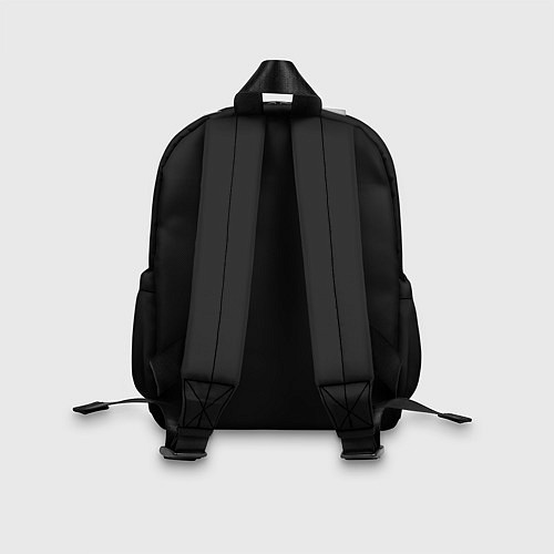 Детский рюкзак Черный пятилистный клевер из аниме черный клевер - / 3D-принт – фото 2