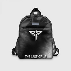 Детский рюкзак The Last Of Us glitch на темном фоне: символ, надп, цвет: 3D-принт