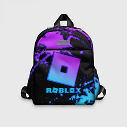 Детский рюкзак Roblox logo neon gradient