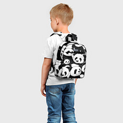 Детский рюкзак С пандами паттерн, цвет: 3D-принт — фото 2