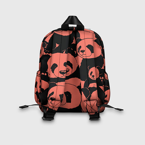 Детский рюкзак С красными пандами / 3D-принт – фото 2