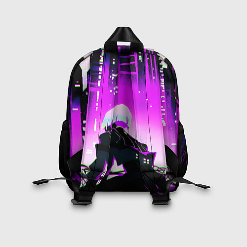 Детский рюкзак Люси нетраннер - фиолетовый / 3D-принт – фото 2