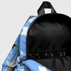 Детский рюкзак Звёзды на голубом фоне, цвет: 3D-принт — фото 2