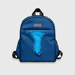Детский рюкзак Человек упавший в океан, цвет: 3D-принт