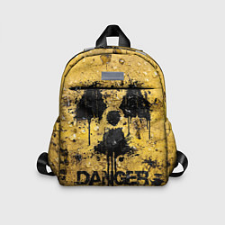 Детский рюкзак Danger radiation, цвет: 3D-принт