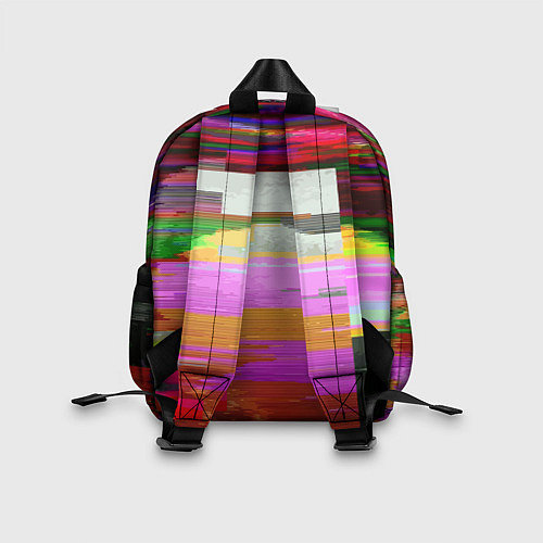 Детский рюкзак Череп кролика - glitch / 3D-принт – фото 2