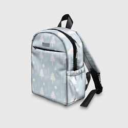 Детский рюкзак Зимние ёлочки, цвет: 3D-принт — фото 2