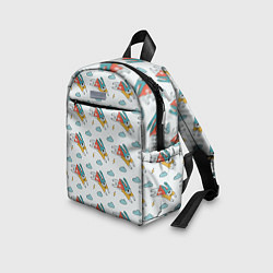 Детский рюкзак Супер-заяц, цвет: 3D-принт — фото 2