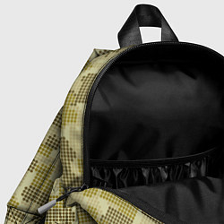 Детский рюкзак Милитари точка круглая, цвет: 3D-принт — фото 2
