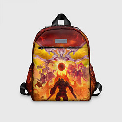 Детский рюкзак Doom в аду, цвет: 3D-принт