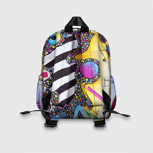 Детский рюкзак Василий Кандинский Абстрактная композиция / 3D-принт – фото 2