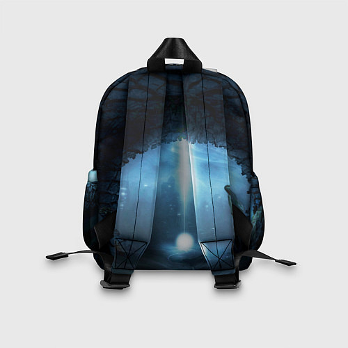 Детский рюкзак Тёмная арка и свет в космосе / 3D-принт – фото 2