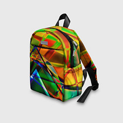 Детский рюкзак Разноцветное стекло, цвет: 3D-принт — фото 2
