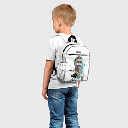 Детский рюкзак Пеле бразильский футболист, цвет: 3D-принт — фото 2