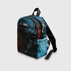 Детский рюкзак Красно синее небо, цвет: 3D-принт — фото 2