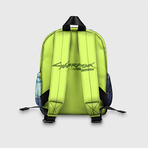 Детский рюкзак Ребекка - Киберпанк Бегущие по краю / 3D-принт – фото 2