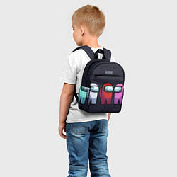 Детский рюкзак Красный среди предателей, цвет: 3D-принт — фото 2