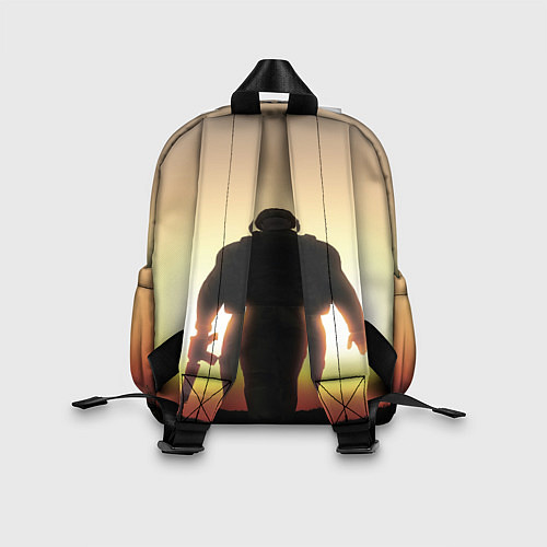Детский рюкзак Солдат на закате / 3D-принт – фото 2