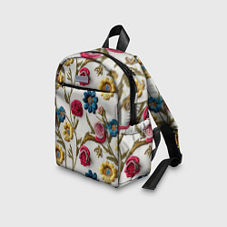 Детский рюкзак Эффект вышивка летний узор, цвет: 3D-принт — фото 2